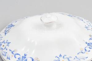 Alt Wien 19 darabos étkészlet, tálak, kínálók, leveskínáló tálak, jelzéssel, kopással