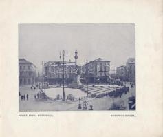 1914/1915 Lemberg / Lwów, 24 db városképet, életképet tartalmazó prospektus, széteső állapotban