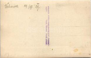 1929 Ungvár, Uzshorod, Uzhhorod, Uzhorod; Podk. rus. na trhu / piac, árus fazekas termékekkel / mark...