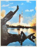 cca 1970-1980 NASA fotónyomatok, főként az Apollo-program során készült felvételekről (holdra szállá...