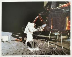 cca 1970-1980 NASA fotónyomatok, főként az Apollo-program során készült felvételekről (holdra szállá...