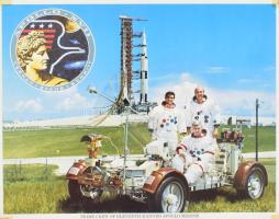 cca 1970-1980 NASA fotónyomatok, főként az Apollo-program során készült felvételekről (holdra szállá...