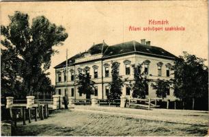 1909 Késmárk, Kezmarok (Szepes, Zips); Állami szövőiskola. W.L. Bp. 2906. / Staats Webeschule / weaving school (EK)