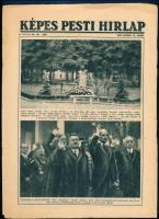 1929 Képes Pesti Hírlap 6 száma. Gazdag fekete-fehér képanyaggal illusztrált. Változó állapotban