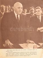 cca 1950 A terv Budapestért, Budapest a tervért. Öt éves terv propaganda kiadvány. Bp., Budapesti Vá...