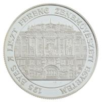 2000. 3000Ft Ag "125 éves a Liszt Ferenc Zeneművészeti Egyetem" kapszulában, tanúsítvánnya...