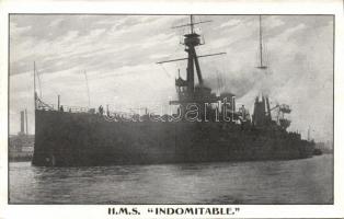H.M.S. Indomitable English navy