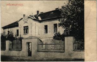 1911 Pécsújfalu, Péchújfalu, Frauendorf, Pecovská Nová Ves; Bornemissza kúria, kastély. Divald K. fia / castle villa (Rb)