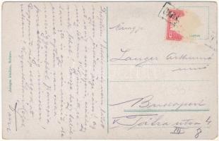 Selmecbánya, Schemnitz, Banská Stiavnica; Deák Ferenc utca, Hungária szálloda és kávéház, Klein Jaka...