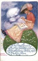 Postal art exhibition art nouveau Wien s: Erwin Puchinger