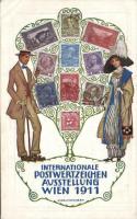 Postal art exhibition art nouveau Wien s: Kalmsteiner