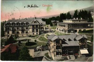 1906 Tátrafüred, Schmecks, Smokovec (Magas-Tátra, Vysoké Tatry); Kávéház, Maurer Adolf üzlete / cafe, shop