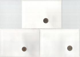 5db-os érmés boríték tétel, mind különféle és német nyelvű tájékoztatóval, benne: Jordánia, Kamerun,...