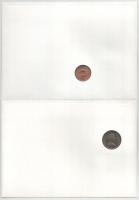 5db-os érmés boríték tétel, mind különféle és német nyelvű tájékoztatóval, benne: Venezuela, Tuvalu,...