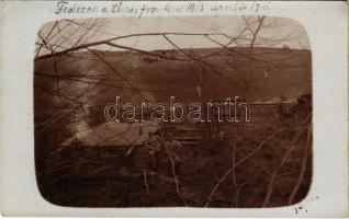 1915 Zboró, Zborov; Osztrák-magyar katonai fedezék a fronton. Zólyomi Pál evangélikus segéd lelkész levele / WWI K.u.k. military cover. photo (EK)