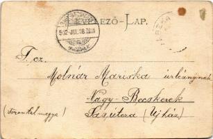 1902 Szászkabánya, Németszászka, Sasca Montana; Malomvölgy, vendéglő, nyaraló. Johann Lang kiadása /...