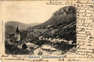 1902 Szászkabánya, Németszászka, Sasca Montana; Johann Lang (fa)