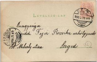 1899 (Vorläufer) Déva, építkezés / construction. photo