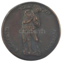 Madarassy Walter (1909-1994) DN Budapesti Történeti Múzeum bronz emlékérem eredeti tokban (~85mm) T:XF / Hungary ND Budapest History Museum bronze medallion in original case. Sign: Walter Madarassy (~85mm) C:XF