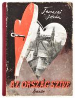 Ferenczi István: Az ország szíve. Regényes tanulmányút Budapesten. Bp., 1943, Dante, 95 p. A borító és a szövegközi rajzok Halász Zoltán munkái. Kiadói illusztrált félvászon-kötés, kopottas borítóval, belül nagyrészt jó állapotban.