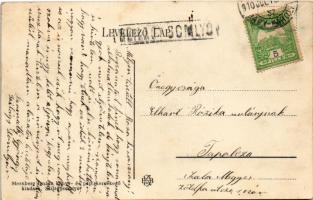 1910 Szilágysomlyó, Simleu Silvaniei; Római katolikus templom és paplak, Görögkatolikus templom és i...