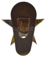 1949. "A Magyar Népköztársasági Érdemrend IV. fokozata" kitüntetés aranyozott és zománcozo...