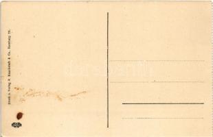 Arad, Szabadság tér, piac, emeletes autóbusz, Fiume kávéház, üzletek / market, double decker autobus...