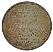 Németország 1995D 10M Ag "150 éve született Wilhelm Conrad Röntgen - 100 éves a Röntgen-sugár&q...