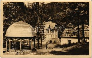 1953 Korytnicza-fürdő, Korytnica-kúpele; A fürdő épületei, park, pavilon / Pramen "Jozef" / spa, bath, park, pavilion (EK)