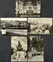 Kb. 200 db MODERN magyar város képeslap / Cca. 200 modern Hungarian town-view postcards