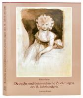 Garas Klára: Deutsche und österreichische Zeichnungen des 18. Jahrhunderts. [A XVIII. század német és osztrák rajzművészete]. Bp., 1980, Corvina. Reprodukciókkal gazdagon illusztrálva. Német nyelven. Kiadói egészvászon-kötés, kiadói papír védőborítóban, jó állapotban, kiadói kartontokban.