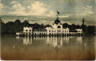 1913 Budapest XIV. Korcsolyázó csarnok a Városligetben (EK)