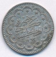 Oszmán Birodalom 1906. 5K Ag "II. Abdülhamid" T:XF
Ottoman Empire 1906. 5 Kurush Ag "...