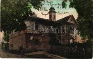 1925 Stubnyafürdő, Túróchévíz, Stubnianske Teplice, Turcianske Teplice; Kápolna. Stransky Jakab és veje kiadása / chapel (Rb)