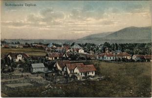 Stubnyafürdő, Túróchévíz, Stubnianske Teplice, Turcianske Teplice; látkép. Kiadja G. Jilovsky / general view