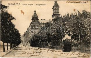 1906 Budapest I. Várkert rakpart, Kioszk kávéház (Rb)