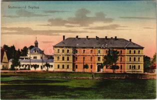 Stubnyafürdő, Túróchévíz, Stubnianske Teplice, Turcianske Teplice; Zöld tükör fürdő, szálloda. Kiadja G. Jilovsky / spa, bath, hotel