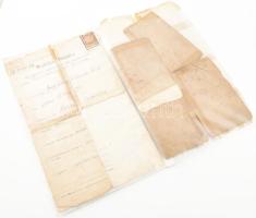 1887-1953 Az orczi báró Orczy család tagjainak vegyes iratai: bizonyítvány nemesi előnév használatár...