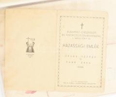 1887-1953 Az orczi báró Orczy család tagjainak vegyes iratai: bizonyítvány nemesi előnév használatár...