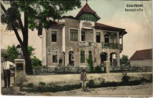 1913 Csíz, Csízfürdő, Kúpele Cíz; Baranyi villa / villa (Rb)