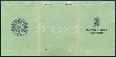 cca 1930 Magyar Turista Egyesület fényképes tagsági igazolványa Polgárdy Géza turisztikai szakíró ré...