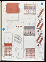 cca 1980 Parlament. Makett-kivágó. Budapesti Városszépítő Egyesület. Kissé kopott papírkötésben, szé...