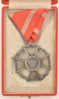 1946. "Magyar Köztársasági Érdemérem ezüst fokozata" ezüstözött bronz kitüntetés eredeti m...
