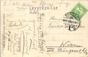 1911 Sepsiszentgyörgy, Sfantu Gheorghe; M. kir. állami tanítóképző intézet. Benkő Mór kiadása / teac...