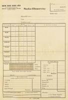 Röntgen és ventilcső gyári táblázatok, leírások, 25 db dokumentum