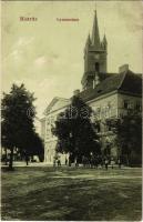 1912 Beszterce, Bistritz, Bistrita; Gimnázium. C.W. Schell kiadása / school (EK)