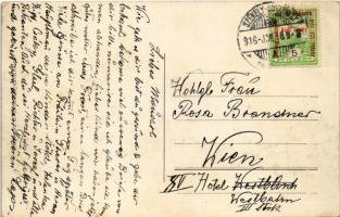 1916 Székelyudvarhely, Odorheiu Secuiesc; Római katolikus főgimnázium és templom. Dragomán S.J. kiad...