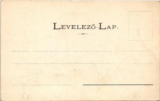 Arad, Andrássy tér, Minorita templom, Múzeum. Kerpel Izsó kiadása / square, church, museum