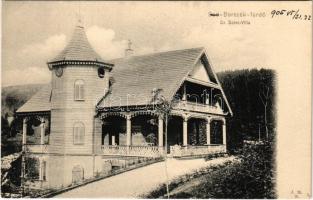 Borszék-fürdő, Baile Borsec; Dr. Scini Villa (EK)