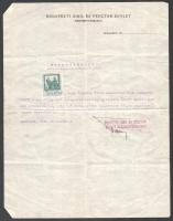 cca 1909-1930 Polgárdy Vilma, Polgárdy Géza turisztikai szakíró lányának igazolványai: M. Kir. Posta...